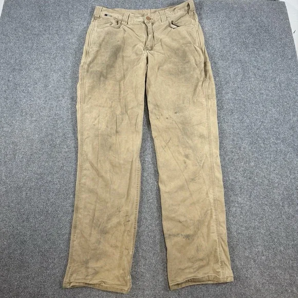 Carhartt FR Pants Mens 34x34 (Fits 32x32) 2112 Cat 2 Flame Resistant 104204 - Picture 1 of 16